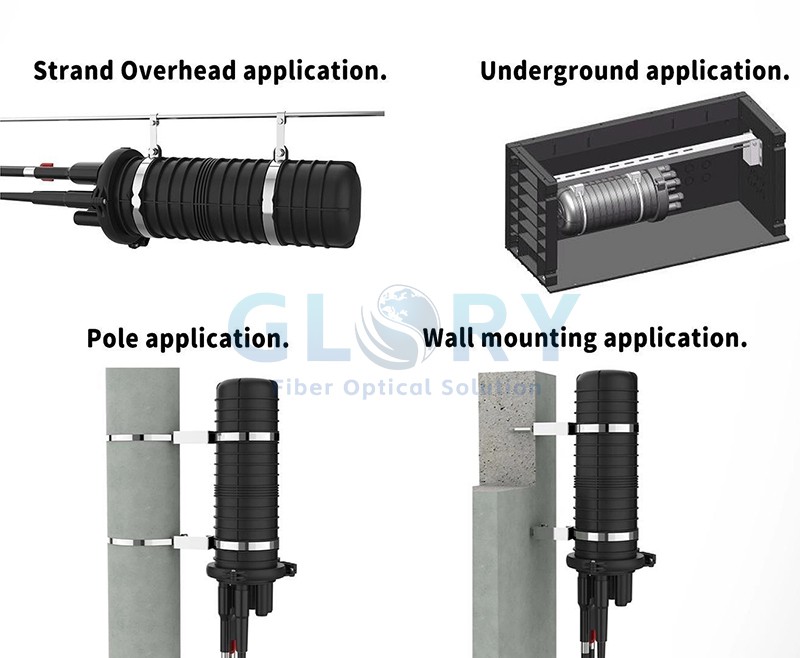 fiber splice closure installation fiber splice closure installation