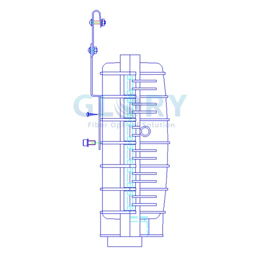 aerial kit for fiber splice closure aerial kit for fiber splice closure