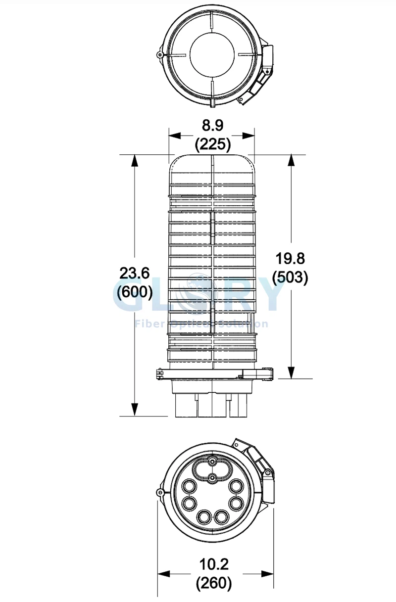 fiber dome enclosure size fiber dome enclosure size