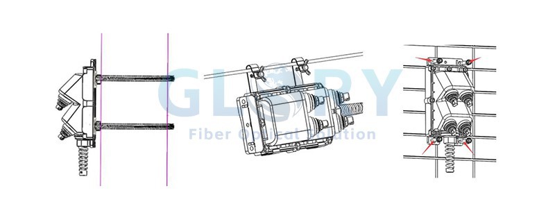 Fiber Optical Network Terminal mounting Fiber Optical Network Terminal mounting