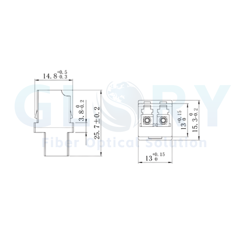 LC MM DX Adapter LC MM DX Adapter