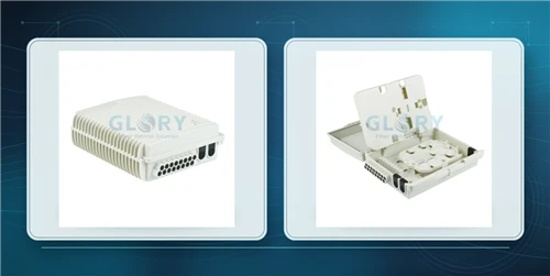 Push-Pull Fiber Distribution Box with Optional Screw Fixing