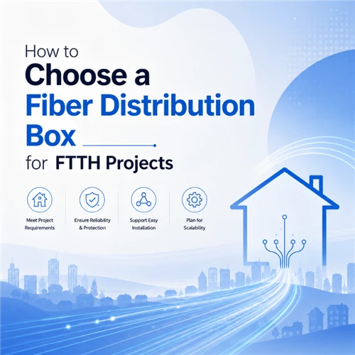 How to Choose a Fiber Distribution Box for FTTH Projects