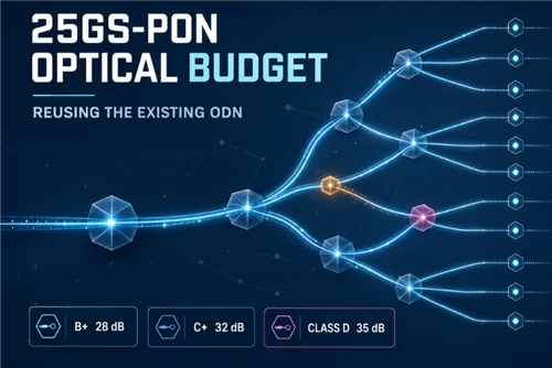 25GS-PON V4 Optical Budgets Explained: What B+, C+ and Class D Mean for Passive ODN Design