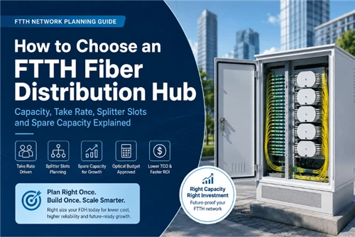 How to Choose an FTTH Fiber Distribution Hub (FDH)