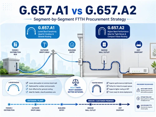 G.657.A1 vs G.657.A2 for FTTH: A Segment-by-Segment Procurement Strategy