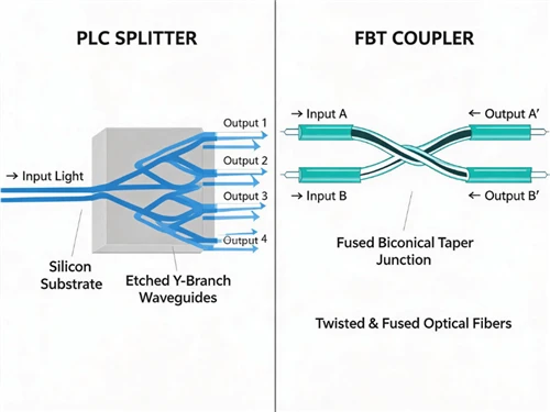 Fiber Optic Splitter Types Explained Through Six Classification Layers