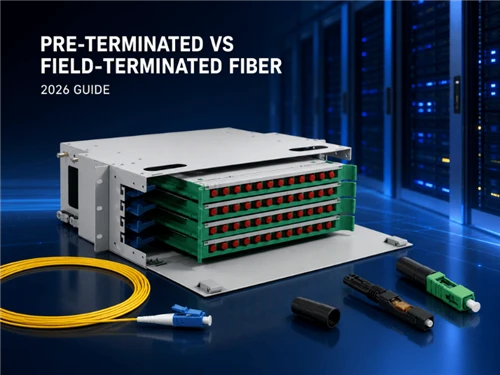 Pre-Terminated vs Field-Terminated Fiber: 2026 Guide