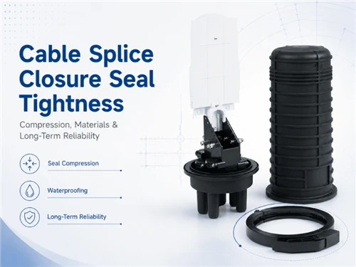 How to Ensure the Tightness of the Sealing Ring in a Cable Splice Closure?