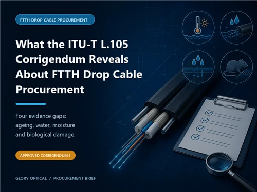 ITU-T L.105 Corrigendum: FTTH Drop Cable RFQ Gaps