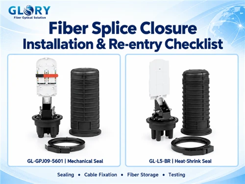 Fiber Splice Closure Installation & Re-entry Checklist