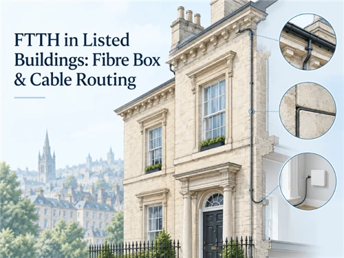 FTTH in Listed Buildings: Fibre Box & Cable Routing