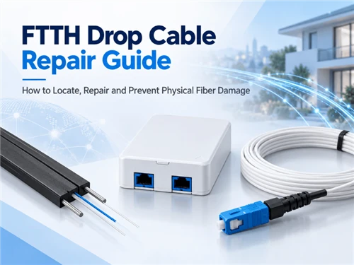 FTTH Drop Cable Repair: Locate, Repair & Prevent Damage | Glory