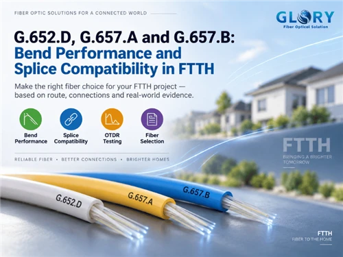 G.652.D, G.657.A and G.657.B: Bend Performance and Splice Compatibility in FTTH