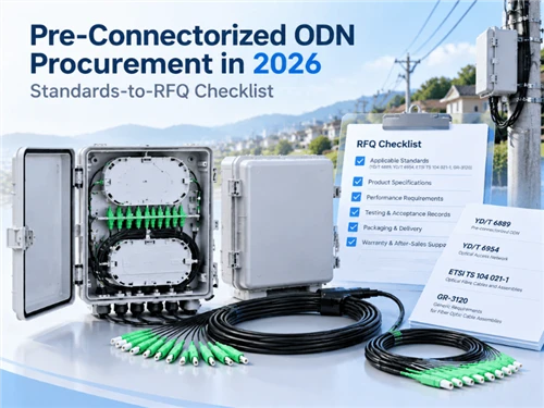 Pre-Connectorized ODN RFQ Checklist for FTTH Procurement