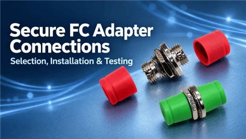 How to Ensure a Secure Fiber Optic FC Adapter Connection