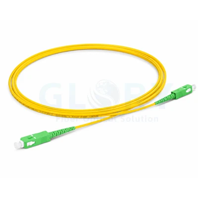 SC APC To SC APC Simplex OS2 Fiber Patch Cable
